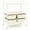 White, variant on Costway 4Drawer Rolling Storage Cart shelf Scrapbook Paper Office School Organizer Clear