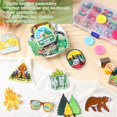 thumbnail image 3 of Iron On Patches Hotop con tema de acampada y aventura, 48 unidades, 3 of 7