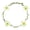 Green, variant on Dserhfy Floral Crown Women Girls Artificial Flower Headband Adjustable Bride Hair Wreath Photo Prop for Wedding Bridal Shower Cosplay Dress-up