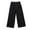 Black, variant on WUXIAN Children Big Girls Baggy Jeans Casual Wide Leg Denim Pants Jeans Clothes Size 5-14 Years Cozy Streetwear