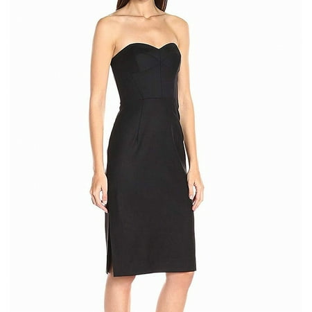 - Milly Deep Womens Gabardine Alix Solid Sheath Dress