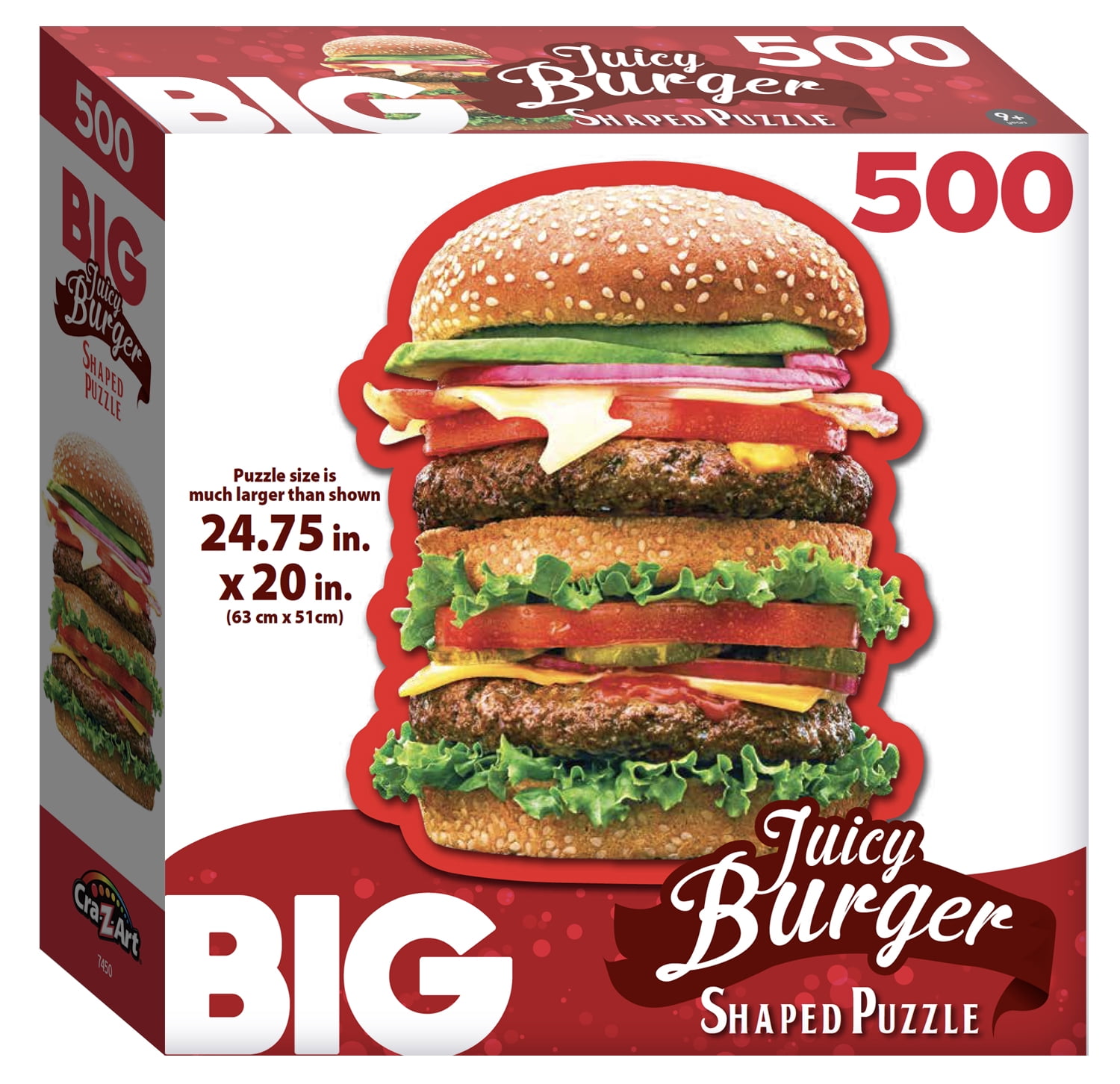 大きなハンバーガー ５００ピース パズル ジグソーパズル カフェ アメリカ 大きなハンバーガー 500ピース パズル ジグソーパズル カフェ アメリカ