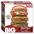 thumbnail image 3 of Cra-Z-Art BIG Shaped 500-Piece Juicy Burger Jigsaw Puzzle, 3 of 6