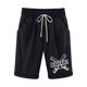 thumbnail image 1 of Pantalones Cortos de Verano para las Mujeres de Cintura Alta Estampado Elástico Cordón de Cintura, Casual Bolsillos Pantalones de Pijama, 1 of 3