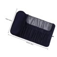 thumbnail image 2 of DEEPCRAFF Rolling Makeup Brush Bag with Cushioned Layer for Cosmetic Organization, 2 of 6