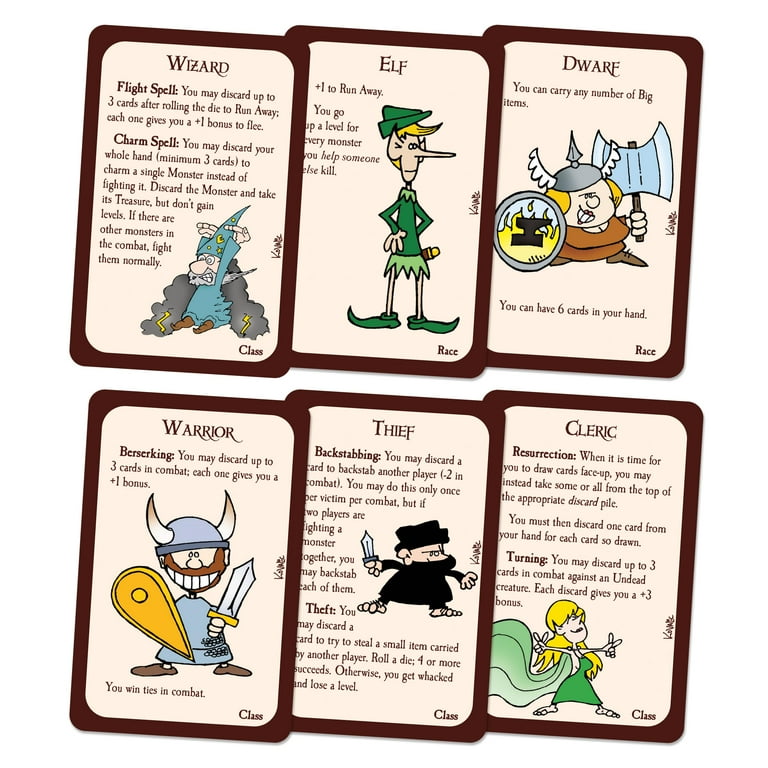 Munchkin Deluxe Card Game - Dungeon Adventure, Fast-Playing and