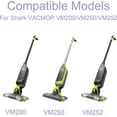 thumbnail image 6 of Disposable Replacement Pads for Shark Vacmop Pro,15-Pack Refills Compatible with VM252, VM200, VM250, VM251, VM190, VM200C, VM252C, QM250, VC205 for All Hard Floors, 6 of 6