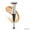 B, variant on Makeup Concealer Brush, Double Head Makeup Brush, 2 In 1 Flat Head Concealer and Makeup Brush for Accurate Application and Even Coverage, Soft Bristles for Sensitive Skin, Easy To Clean and Durable