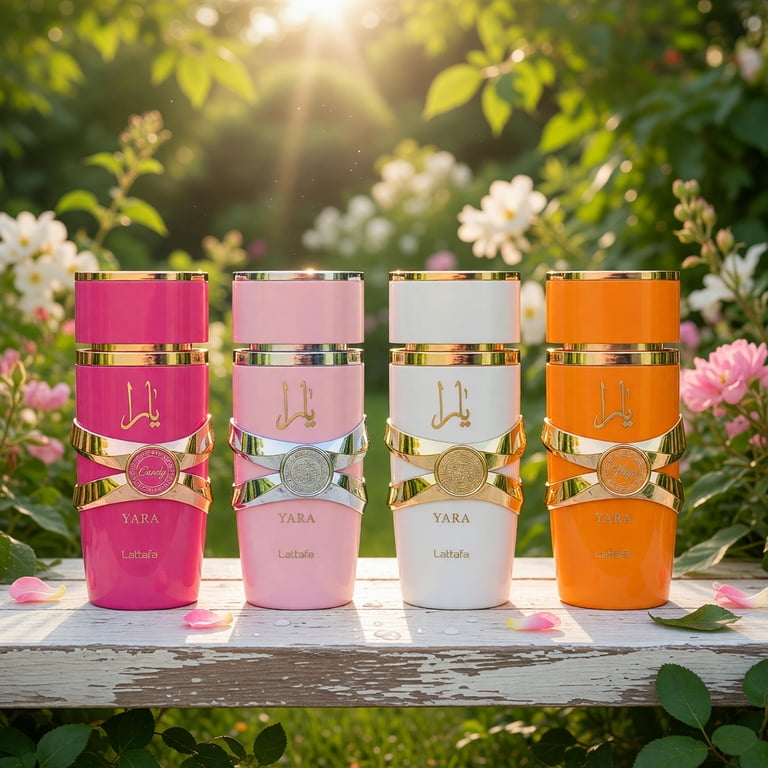 Lattafa Yara Collection Gift Set, 4-Piece for Women, Includes Yara