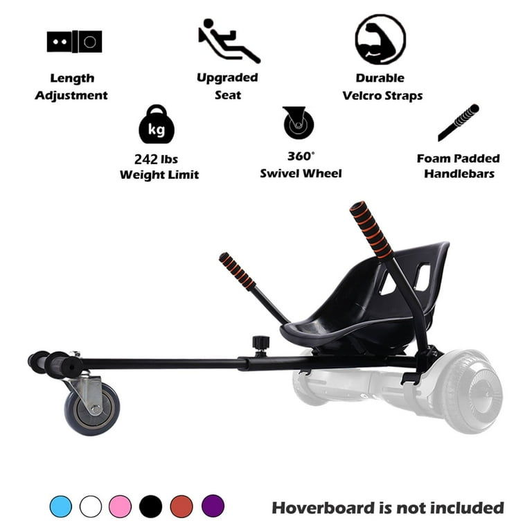 Hoverboard seat Attachment Hoverboard go Kart for Adults Kids