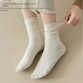 thumbnail image 2 of Calcetines de mujer Calcetines de longitud media Medias de estilo japonés Calcetines de poliéster de longitud media Calcetines lunares Calcetines vintage para mujer, 2 of 5