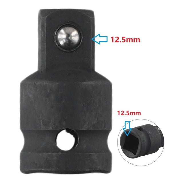 1Pc Socket Convertor Adaptor 1/2 To 1/2 Socket Adapter Ratchet Wrench Adapter Steel Drive Socket Converter