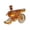 Cannon 1, variant on Tiger Head Decanter 10.15oz, Clear Glass Liquor Bottle with Cork Stopper, Animal Head Spirit Bottle for Home Bar Decor & Gift