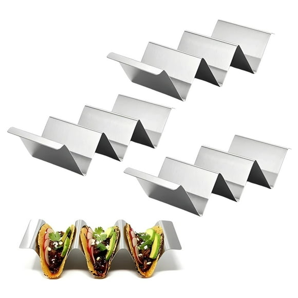 Porta tacos Möven de acero inoxidable- Kit 3 Piezas