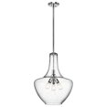 thumbnail image 1 of Kichler 42198CH Everly 100W 3 Light Pendant, Chrome, 1 of 1