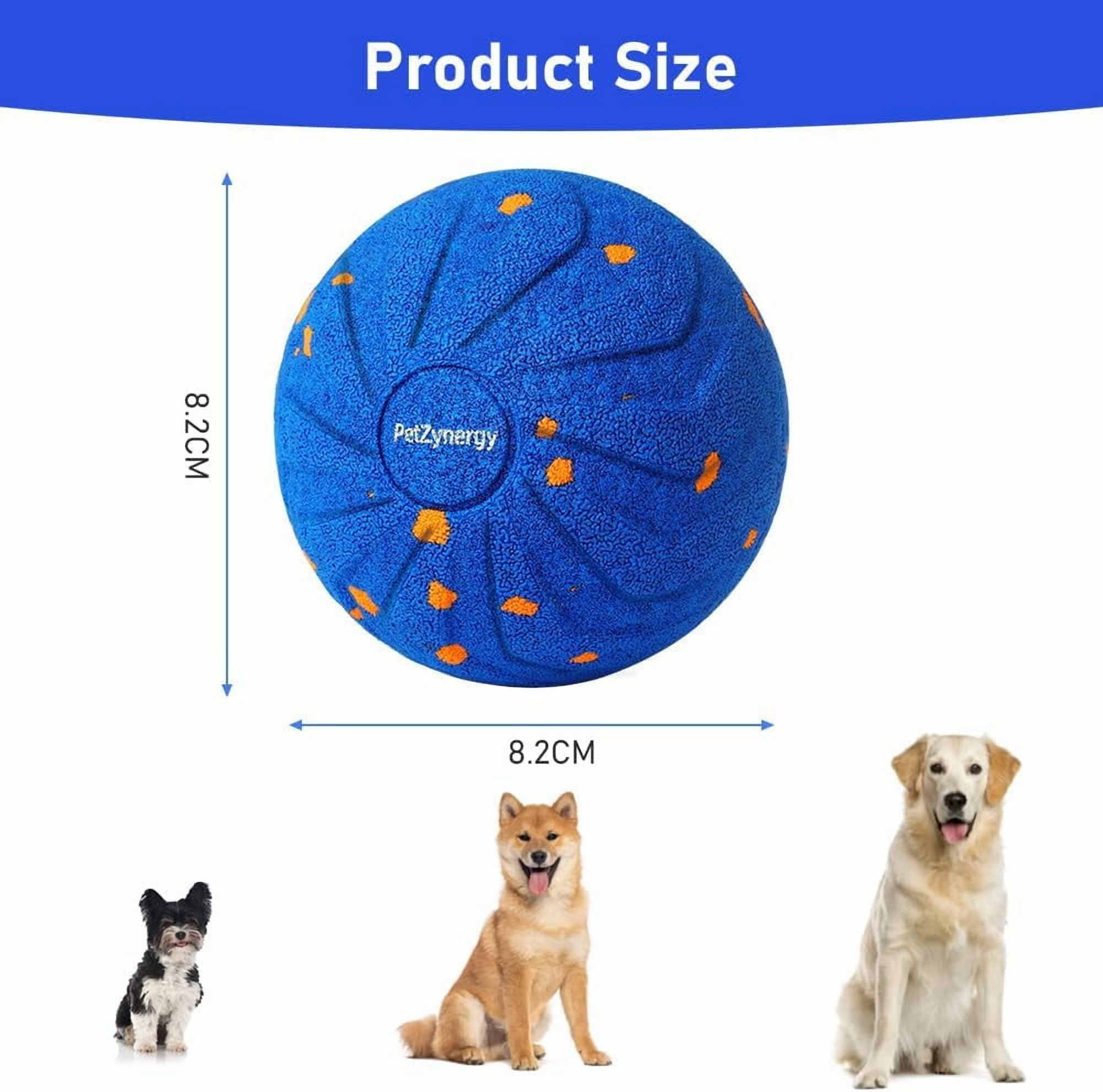 SONGAUN Smart Interactive Dog Toys, Dog Balls, Automatic Active Rolling Balls, Interactive Dog Toys, Rechargeable, Dust And Waterproof, Automatic Moving Toys for Puppy/Small/Medium/Large Dogs(Blue)