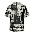 thumbnail image 3 of LINMOUA Plus Size Halloween Printed Scrub Working Uniform Tops For Men's Cross V-Neck Short Sleeve Fun T-Shirts Workwear Tee With Pockets, 3 of 3