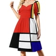 thumbnail image 1 of Mondrian Robe d'Été Vêtements pour Femmes Robe de Soirée de Luxe pour Femme, 1 of 4