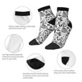 thumbnail image 5 of Pofeuu Fall Forest Print 30cm Socks, Adult Running Hiking Socks for Youth and Adult, 5 of 7