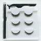thumbnail image 4 of Pestañas Postizas Reutilizables YONGSHENG 2 3 Pares Delineador de Ojos Adhesivo, 4 of 5