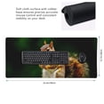 thumbnail image 2 of Hirioo Squirrels Eating Peanuts On The Tree for Mouse Pad ,Anti-Slip Base, Durable Stitched Edges, Perfect for Gaming, Office, and Home Use,16x35.5in, 2 of 9