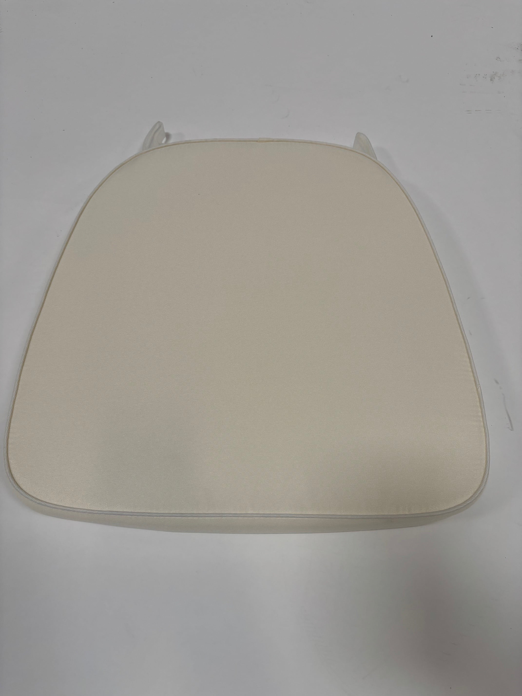 Chair Accessory - Seat Cushion for Chiavari with Velcro Straps - Ivory