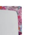 thumbnail image 3 of Ambesonne Rose Pattern Fitted Sheet, Boho Winter Flowers, California King, Lilac Hot Pink Violet, 3 of 5