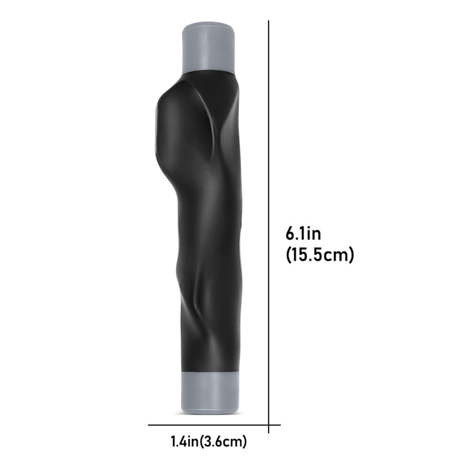 True Grip Trainer 2.0,1Pack Golf Grip Trainer, Grip Trainer for Golf Clubs - Right Hand Golf Training Aid with Ergonomic Design,Corrects Golf Grip Posture and Improves Swing Accuracy(Grey)