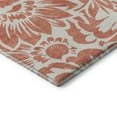 thumbnail image 4 of Addison Rugs Mayfield Washable Transitional Floral Salmon Rectangle Rug, 2'6" x 3'10", 4 of 6