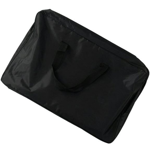 Milisten Black Portable Water Resistant Music Stand Bag 1Set 22.0x14.2x3.1in Oxford Cloth
