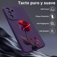 thumbnail image 4 of Threehao Funda para Samsung Galaxy S24 FE Case Uso Rudo, Ultra Delgado Flexible Silicona Púrpura Car, 4 of 6