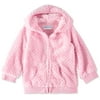 Baby Dove Diamond Quilt Plush Zip Jacket Pink 12 Months