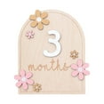 thumbnail image 6 of Fufafayo under $5 Wooden Baby Monthly Milestone Cards, Baby Milestone Cards, Wooden Monthly Sign, Photography Prop, Newborn Announcement, Round Shape, Set of 10, for First Year Photo Shoot, 6 of 7