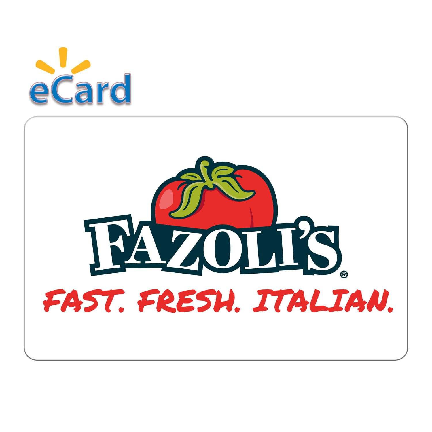 Fazolis 25 Gift Card (Email Delivery)