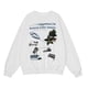 thumbnail image 4 of 2024 Nuevo en Y2K Sudadera gris vintage para hombre Sudadera holgada con cuello redondo de otoño Sudadera con capucha High Street Sudaredaras Hombre, 4 of 5