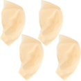 thumbnail image 1 of 4pcs Bald Caps Latex Bald Cap For Adults Makeup Bald Head Wig Cap Costume Accessory, 1 of 4