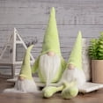 thumbnail image 2 of Northlight 12" Lime Green and White Spring Gnome, 2 of 5