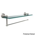 thumbnail image 4 of Waverly Place Collection Paper Towel Holder with 22-in Glass Shelf in Satin Chrome, 4 of 5