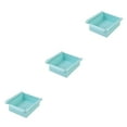 thumbnail image 2 of maskred 1/2/3 2PCS Kitchen Fridge Freezer Space Saver Organizer Storage Rack Shelf Holder Box blue 3PCS, 2 of 6