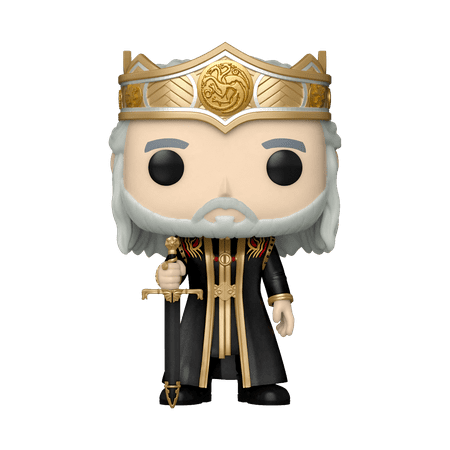 UPC: 0889698656085 | Funko Pop! TV: House of the Dragon – Viserys Targaryen Vinyl Figure