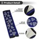 thumbnail image 3 of Cojín para Cinturón de Seguridad Azul Único Bargains Poliéster Rhinestone 23cm Almohadilla para Correa de Hombro 2 Pcs, 3 of 6