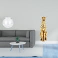 thumbnail image 2 of Adorno De Jarrón Transparente Para Pecera Pequeña, Para Mesa De Oficina, Decoración Del Hogar, Con Escultura De Guepardo Dorado, Centro De Mesa, 2 of 8