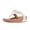 White, variant on Fit Flop Womens Lulu Knotted Leather Sandals