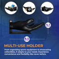 thumbnail image 3 of Hold My Ball Basketball Holders – Black Large Hand Wall Mount Displays for Ball Storage & Memorabilia - Ball Storage rack for Basketball, Soccer or Volleyballs, 3 of 7
