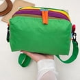thumbnail image 6 of Feledorashia Crossbody Bag for Women, Shoulder Purse Large Capacity, Portable Cosmetic Handbag with Adjustable Strap, Color Block Design, Durable Polyester Material, Casual Travel and Outdoor Use, 6 of 7