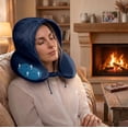 thumbnail image 6 of Sealy Adult Semicircular Memory Foam Wrap Pillow, Blue, 6 of 6