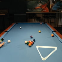 GOOHOCHY Billiard Ball Rack 1Pack for Organizing Balls and Protecting Tablecloth in White