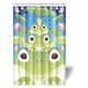 thumbnail image 1 of Cortina de Ducha ABPHQTO Lindas Ranas Divertidas 120x180 cm, 1 of 2