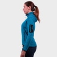 thumbnail image 3 of Izas Lucania Women's Knit Fleece Hooded Jacket (Small, Turquoise), 3 of 5