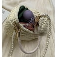 thumbnail image 4 of JUYGO Handwoven Seashell Bags Women Crochet Summer Beach Bag Boho Knitted Evening Clutch Purses Crossbody Shoulder Bag, 4 of 7